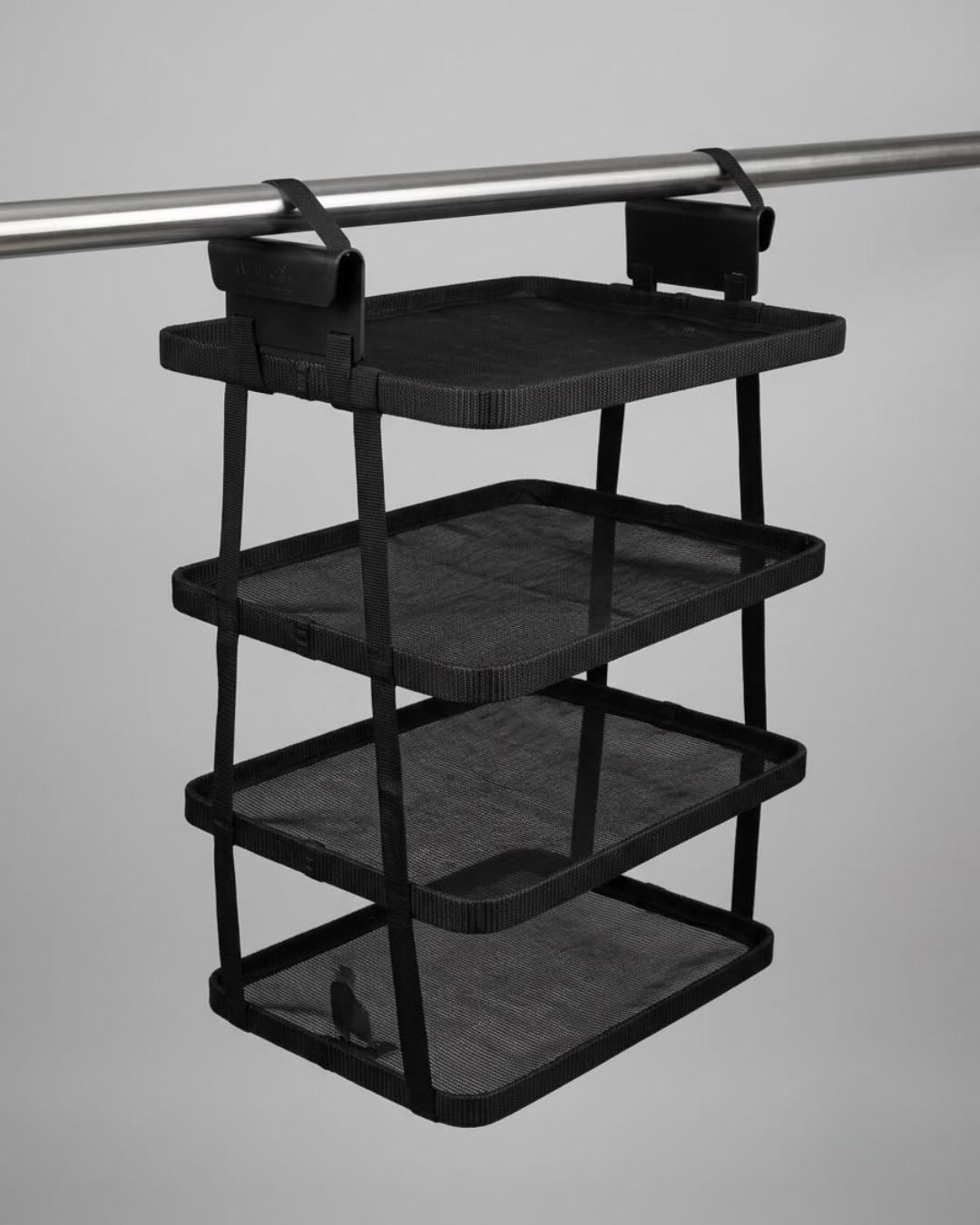 Valise Shelfpack avec étagères intégrées - Noir