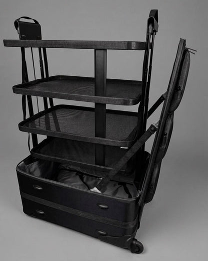 Valise Shelfpack avec étagères intégrées - Noir