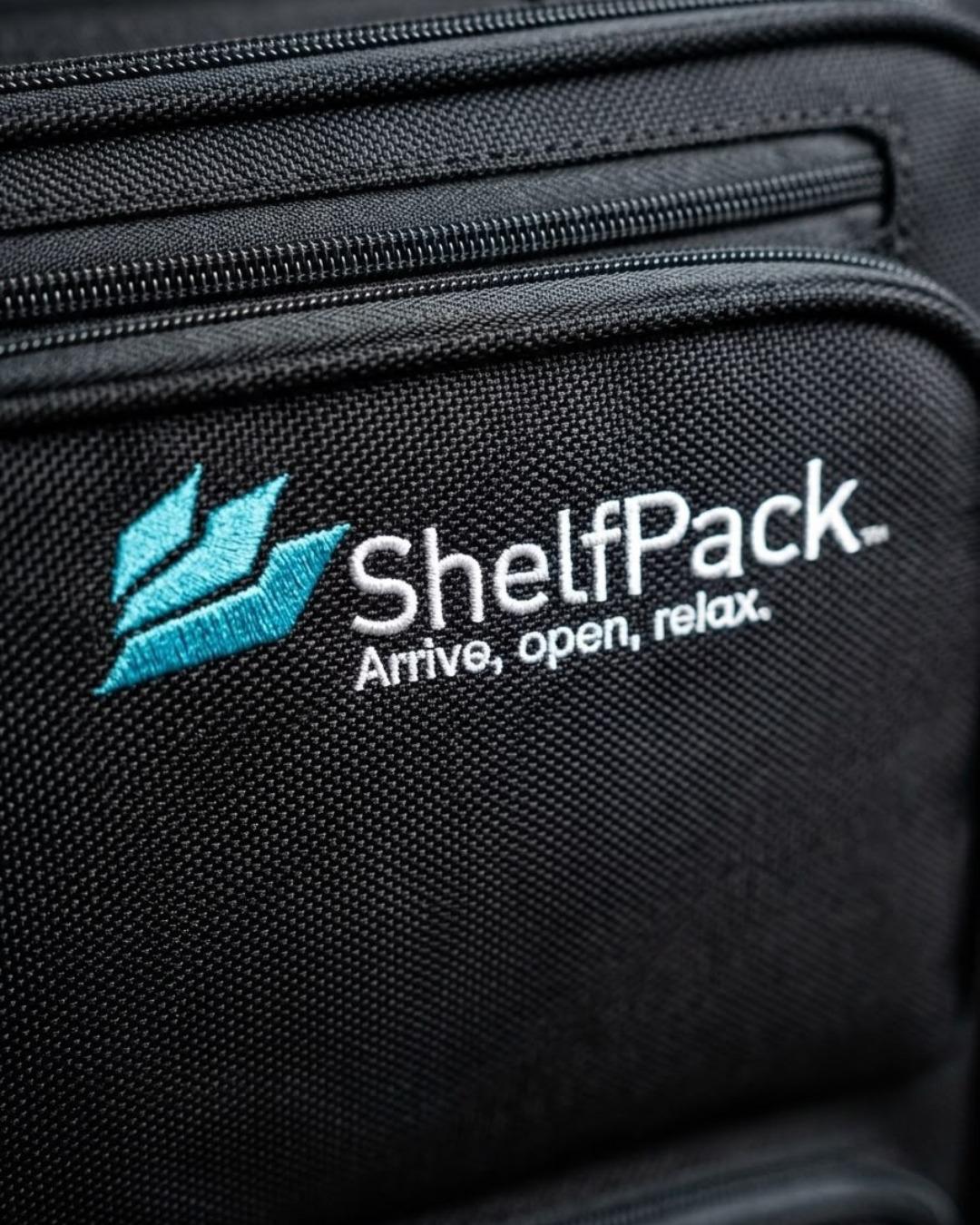 Valise Shelfpack avec étagères intégrées - Noir