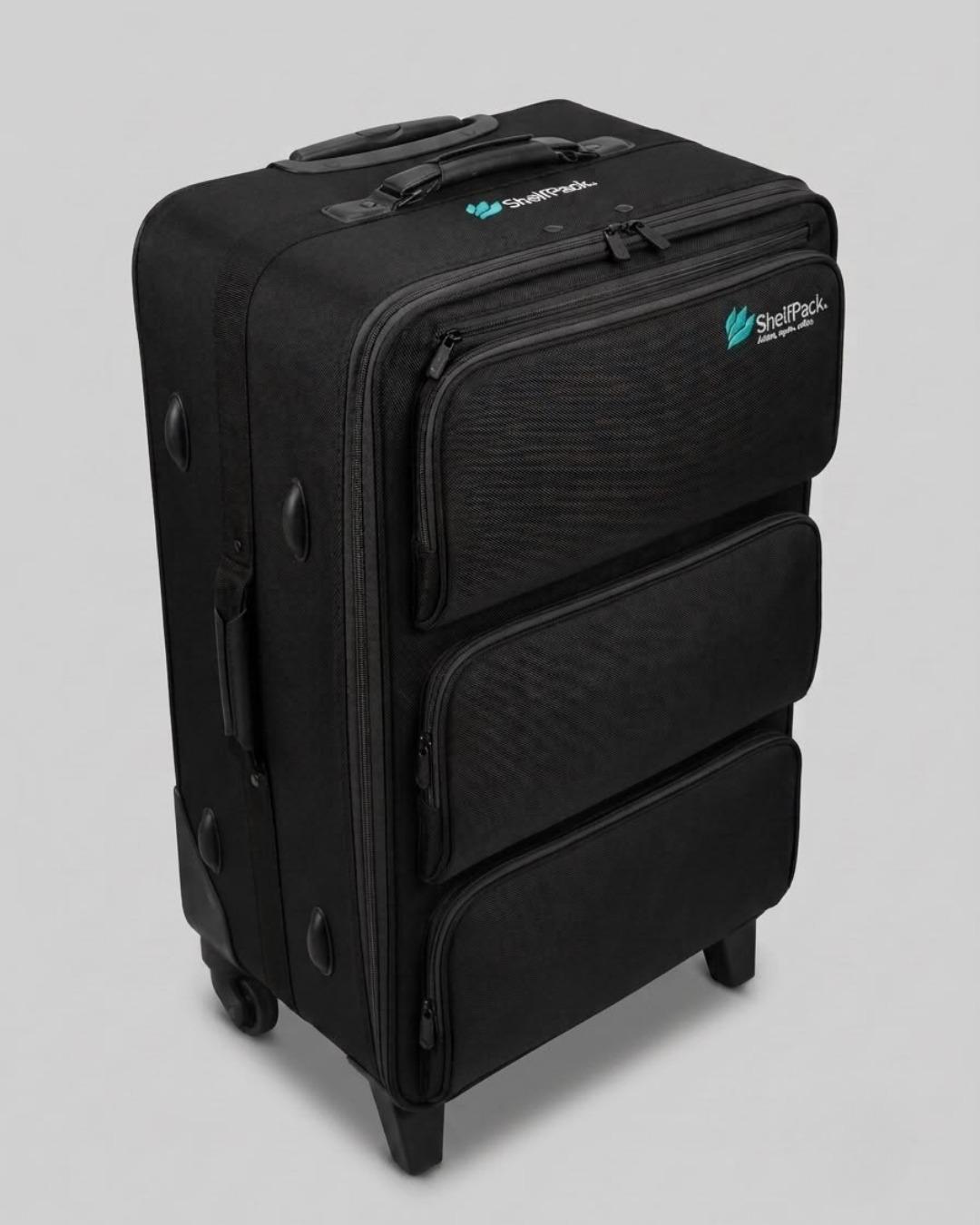 Valise Shelfpack avec étagères intégrées - Noir